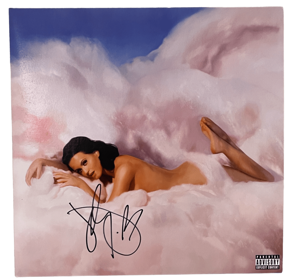 Katy Perry Signed Vinyl Record Beckett COA - Item #1