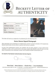 Keanu Reeves Signed 11x14 Photo from John Wick Beckett COA - Item #2 - Detail View