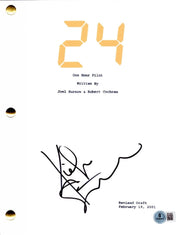 Kiefer Sutherland Signed Script from 24 Beckett COA