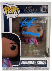 Leah Jeffries Authentic Autographed Annabeth Chase 1466 Percy Jackson and the Olympians Funko Pop Figure