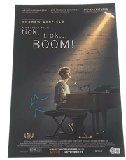 Lin Manuel Miranda Signed 12x18 Photo from Tick Tick Boom Beckett COA