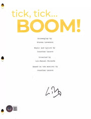 Lin Manuel Miranda Authentic Autographed Tick, Tick, Boom! Script