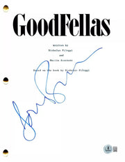 Lorraine Bracco Signed Script from GoodFellas Beckett COA