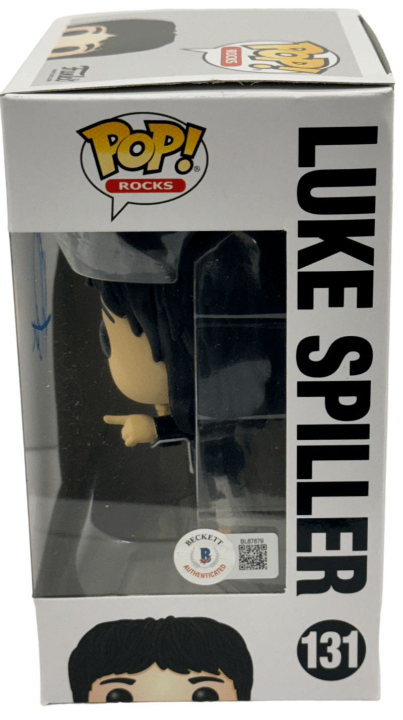 Luke Spiller Signed Funko Beckett COA - Detail View