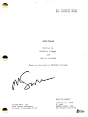 Martin Scorsese Signed Script from GoodFellas Beckett COA - Item #2