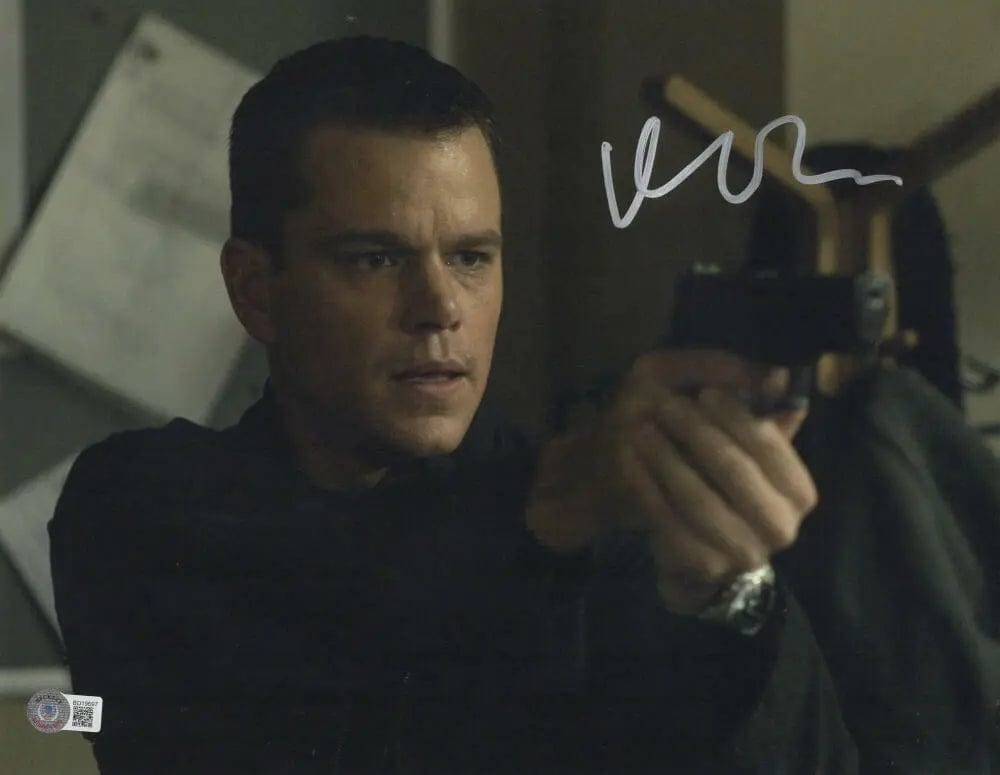 Matt Damon Signed 11x14 Photo from Jason Bourne Beckett COA - Item #4