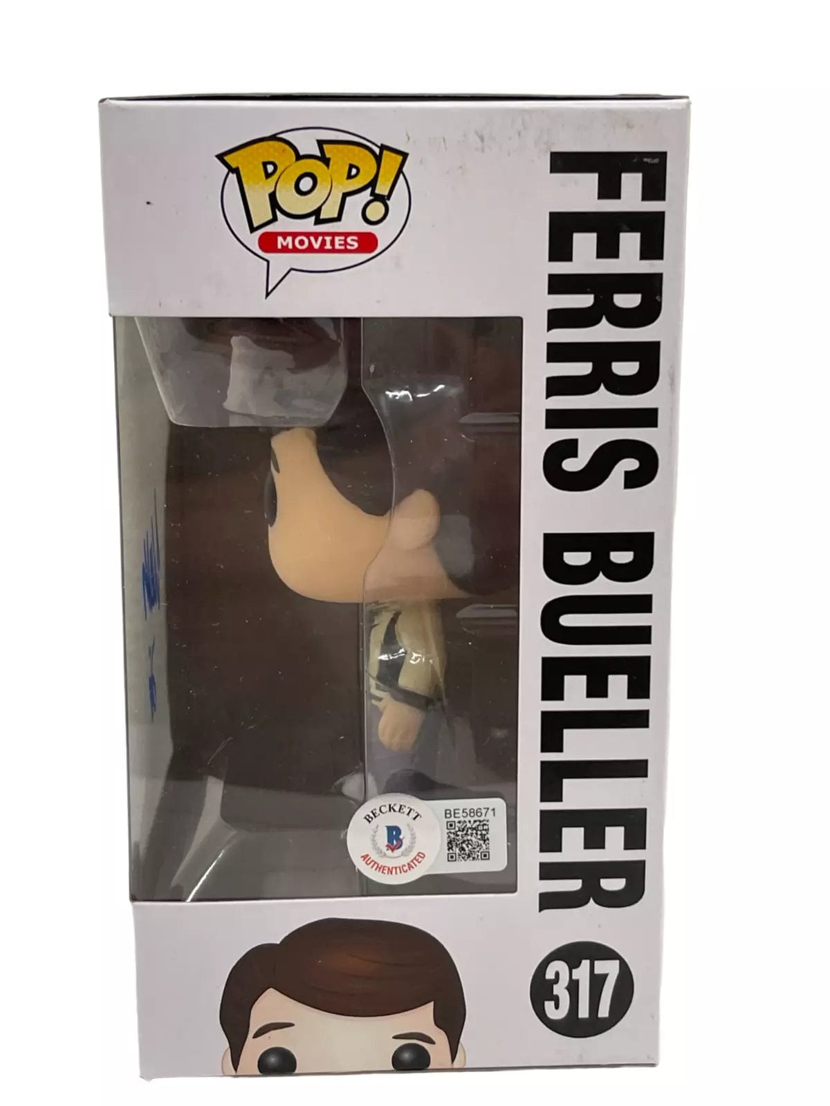Matthew Broderick Signed Funko from Ferris Bueller Off Beckett COA - Item #2 - Detail View
