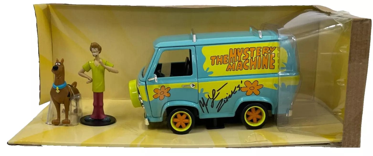 Matthew Lillard Signed Model Car from Scooby-Doo! Beckett COA - View 5