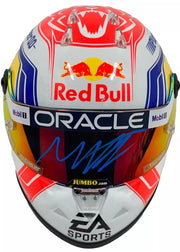 Max Verstappen Authentic Autographed F1 1:2 Helmet Season 2023