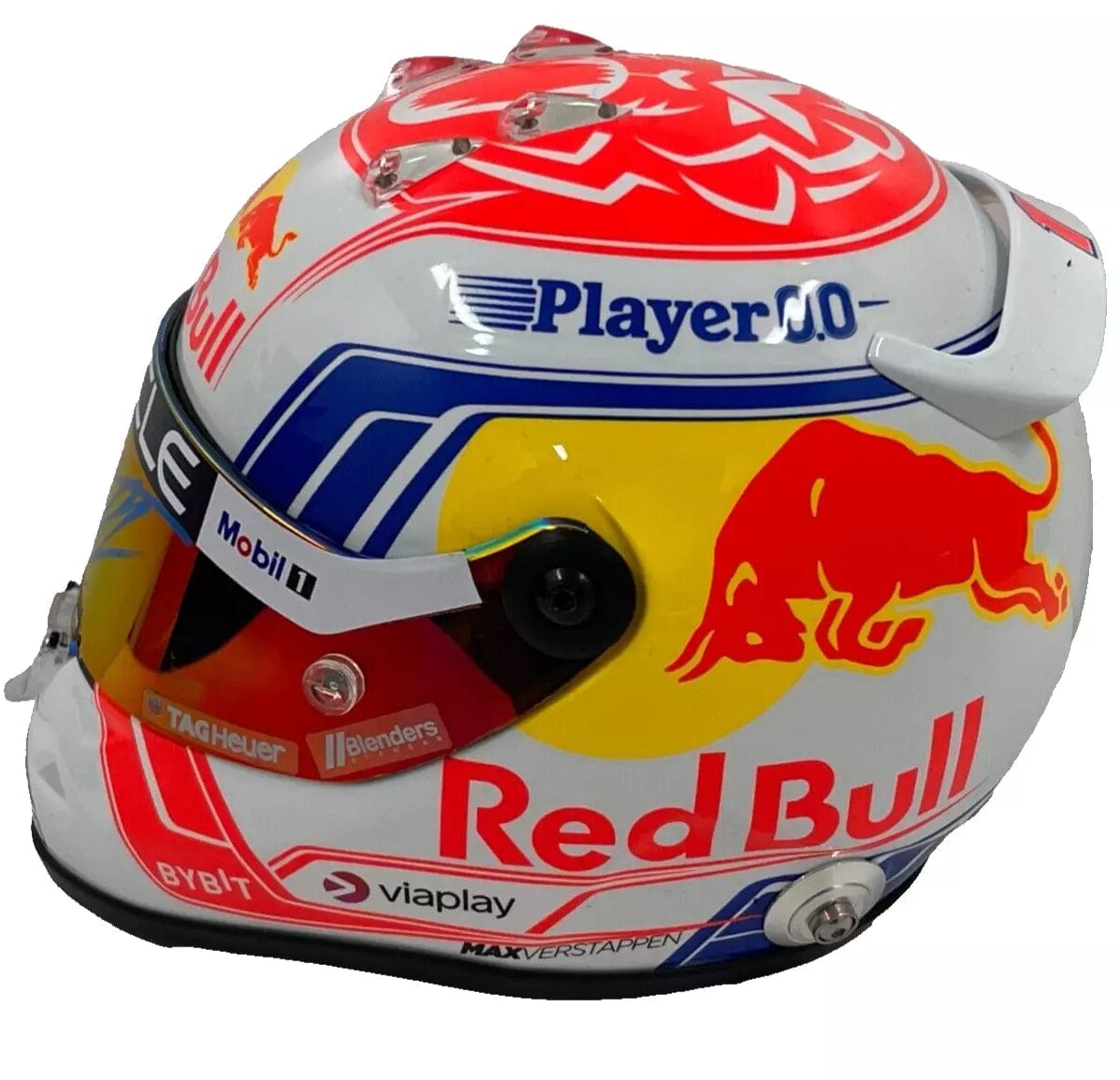 Max Verstappen Signed Helmet Beckett COA - Item #3 - Alternate Angle