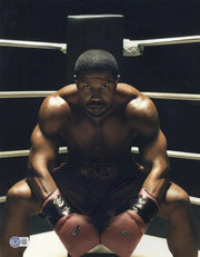 Michael B. Jordan Signed 11x14 Photo from Creed Beckett COA - Item #1