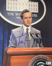 Michael Douglas Signed 11x14 Photo from The American President Beckett COA - Item #2