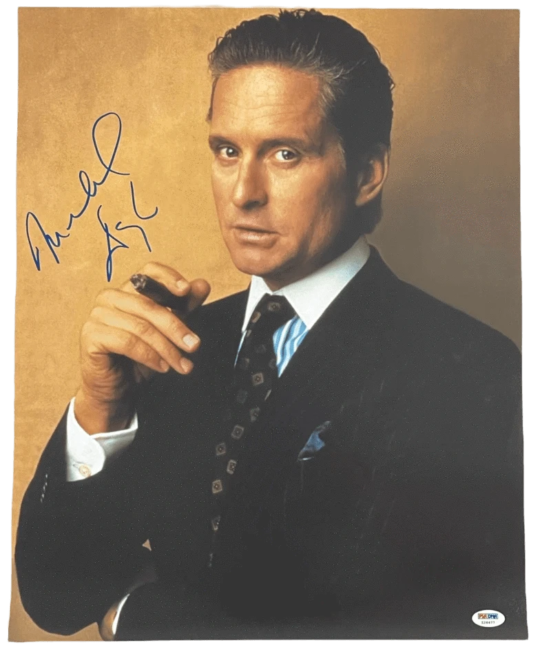 Michael Douglas Signed 16x20 Photo from Wall Street Certified Authentic - Item #3