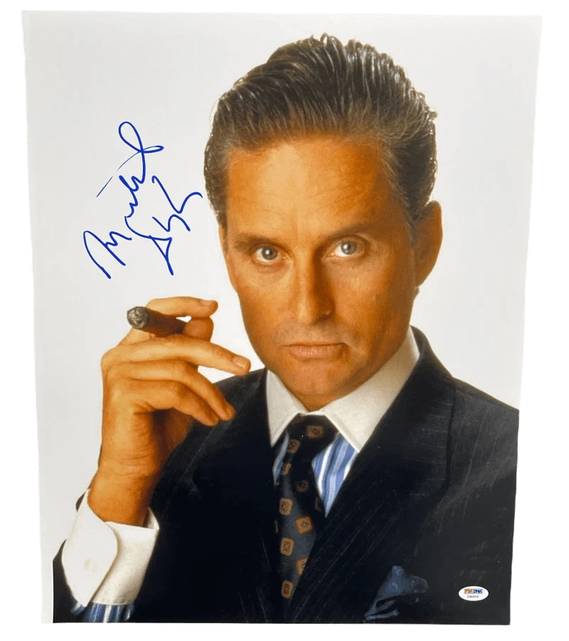 Michael Douglas Signed 16x20 Photo from Wall Street Certified Authentic - Item #6