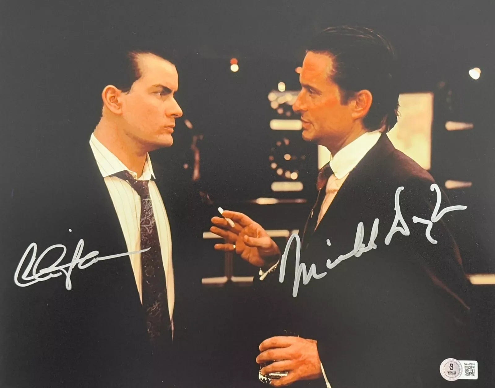 Michael Douglas Signed 11x14 Photo from Wall Street Beckett COA - Item #6