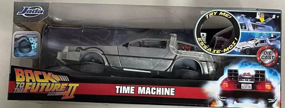 Michael J Fox Signed Model Car from Back to the Future Beckett COA - View 4