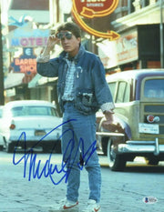 Michael J Fox Signed 11x14 Photo from Back to the Future Beckett COA - Item #6