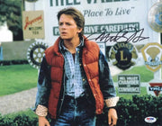 Michael J Fox Signed 11x14 Photo from Back to the Future Certified Authentic - Item #2