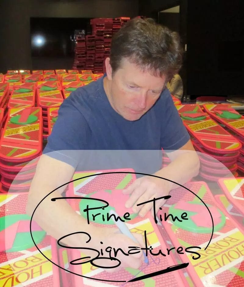 Michael J Fox Signed Replica Prop from Back to the Future Certified Authentic - Item #1 - Detail View
