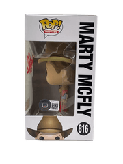 Michael J Fox Signed Funko from Back to the Future Beckett COA - Item #5 - Detail View