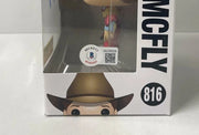 Michael J Fox Signed Funko from Back to the Future Beckett COA - Item #1 - Detail View