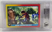 Michael J Fox Signed Trading Card from Back to the Future Beckett COA - Item #15