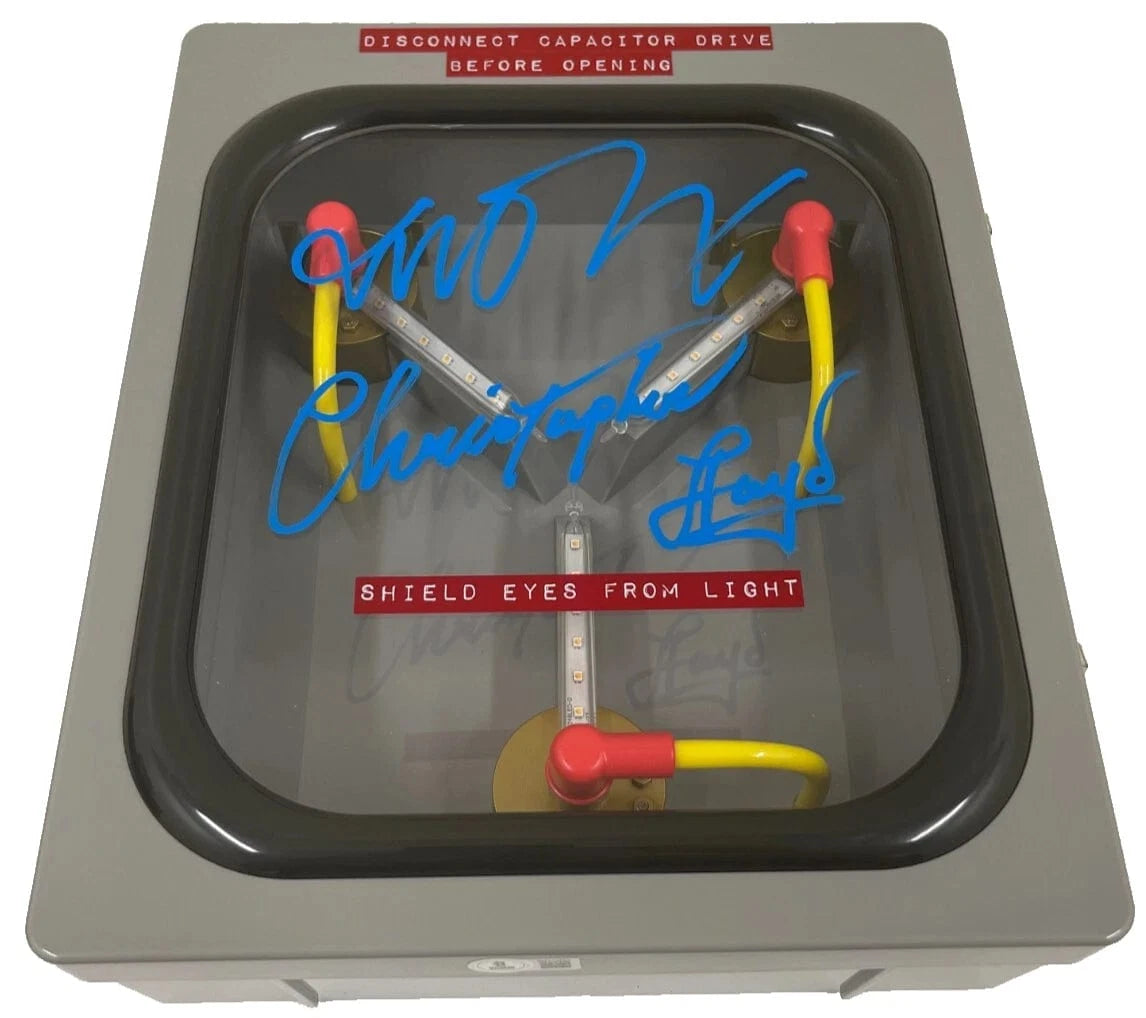 Christopher Lloyd Signed Replica Prop from Back to the Future Beckett COA - Item #3