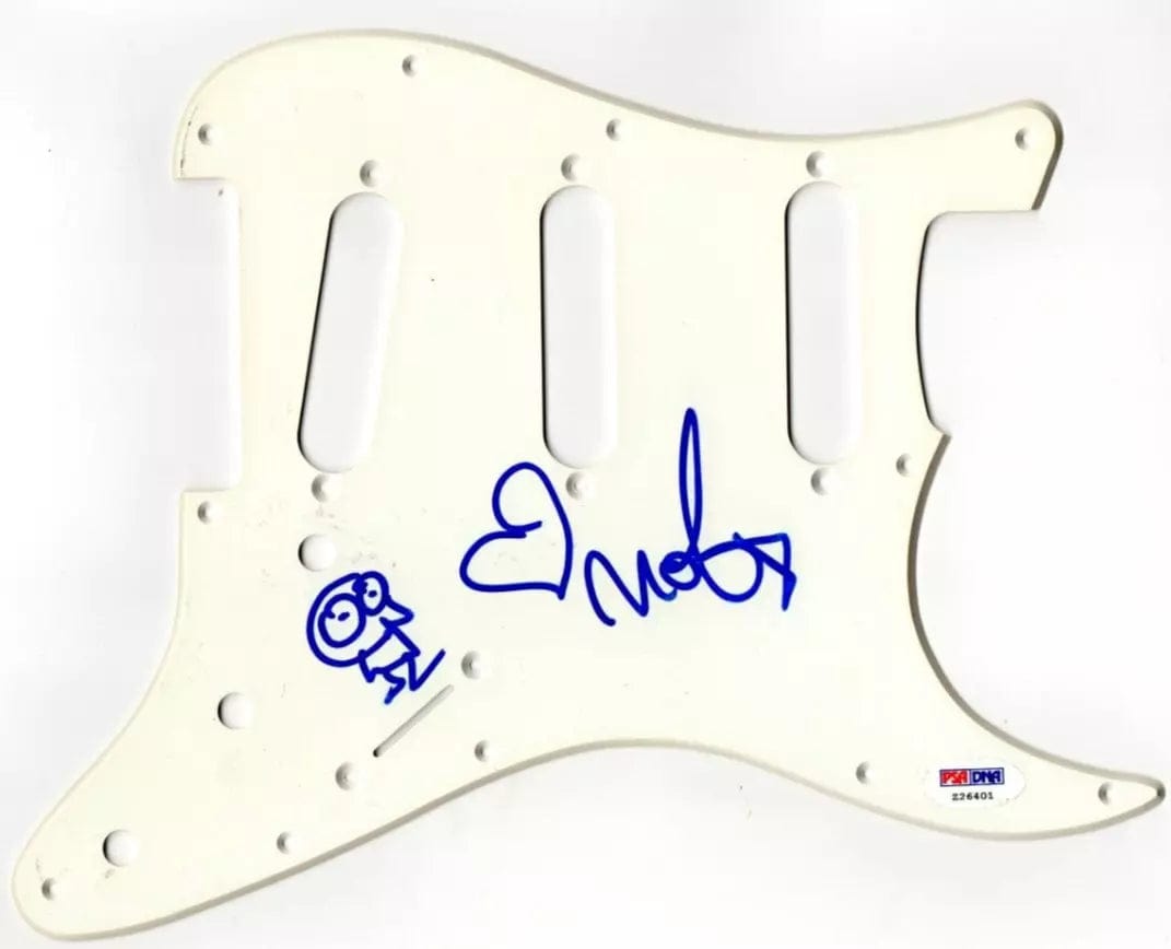 Moby Authentic Autographed Stratocaster Pickguard