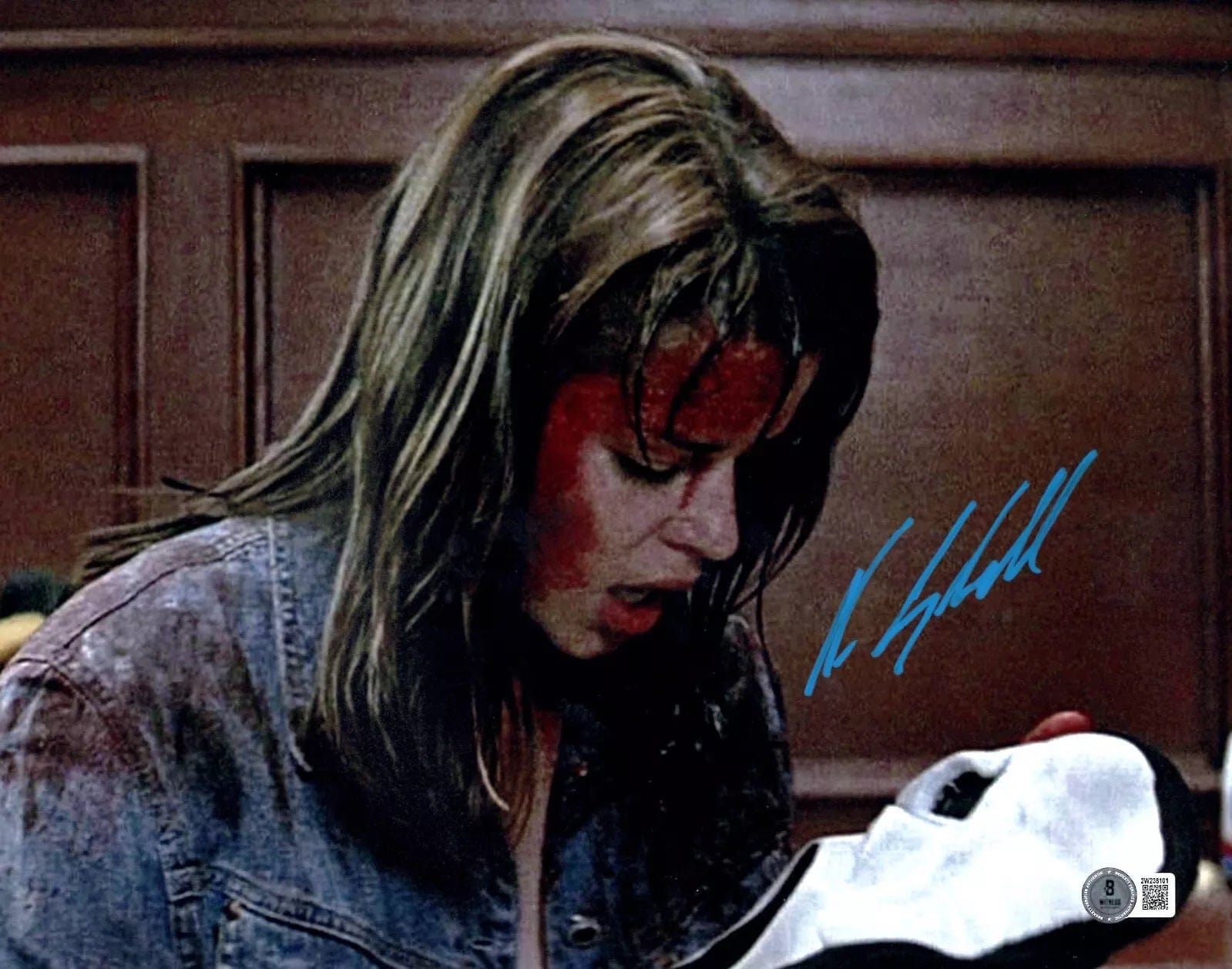 Neve Campbell Signed 11x14 Photo from Scream Beckett COA - Item #3