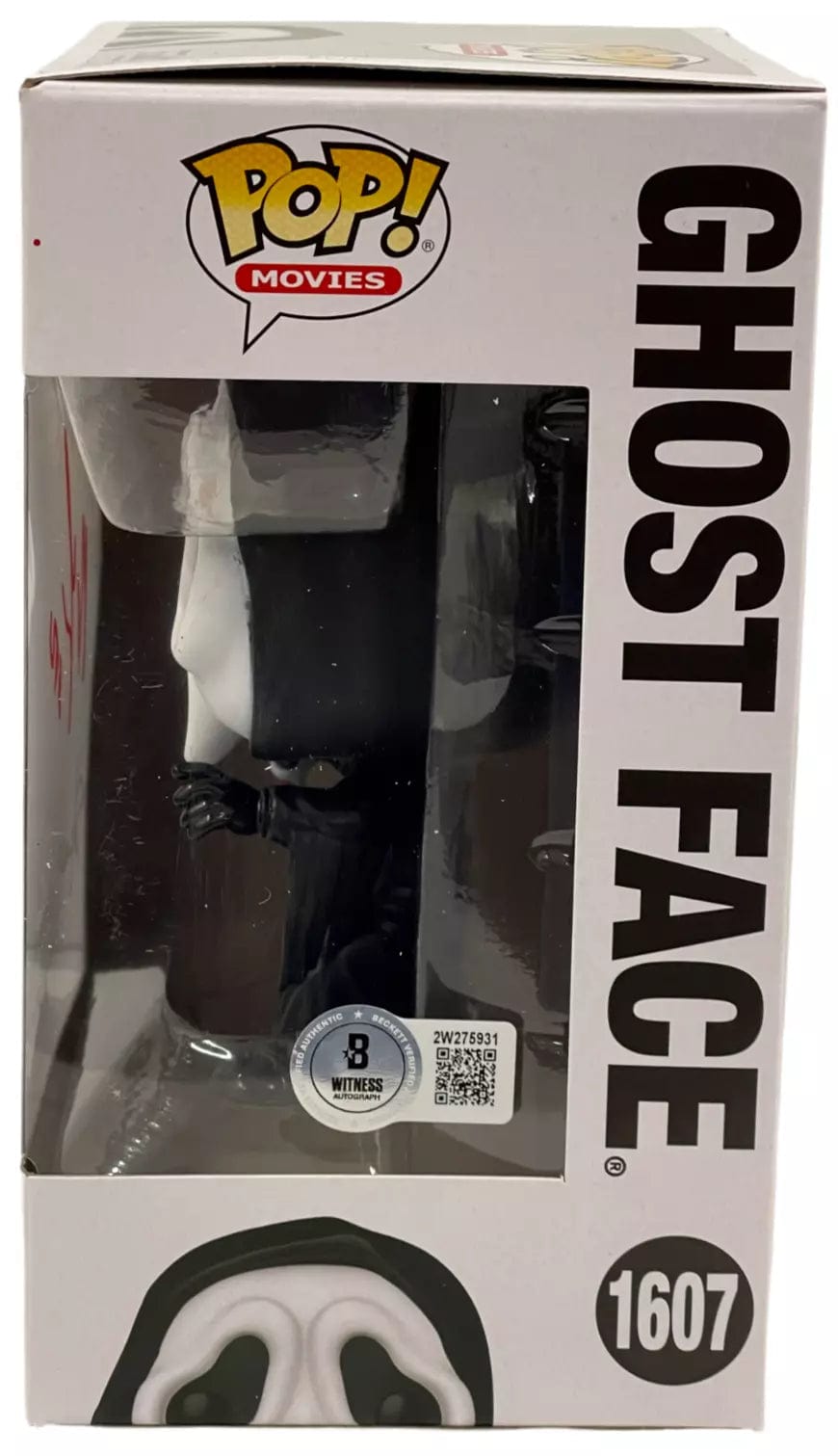 Matthew Lillard Signed Funko from Ghost Face Beckett COA - Item #2 - Detail View