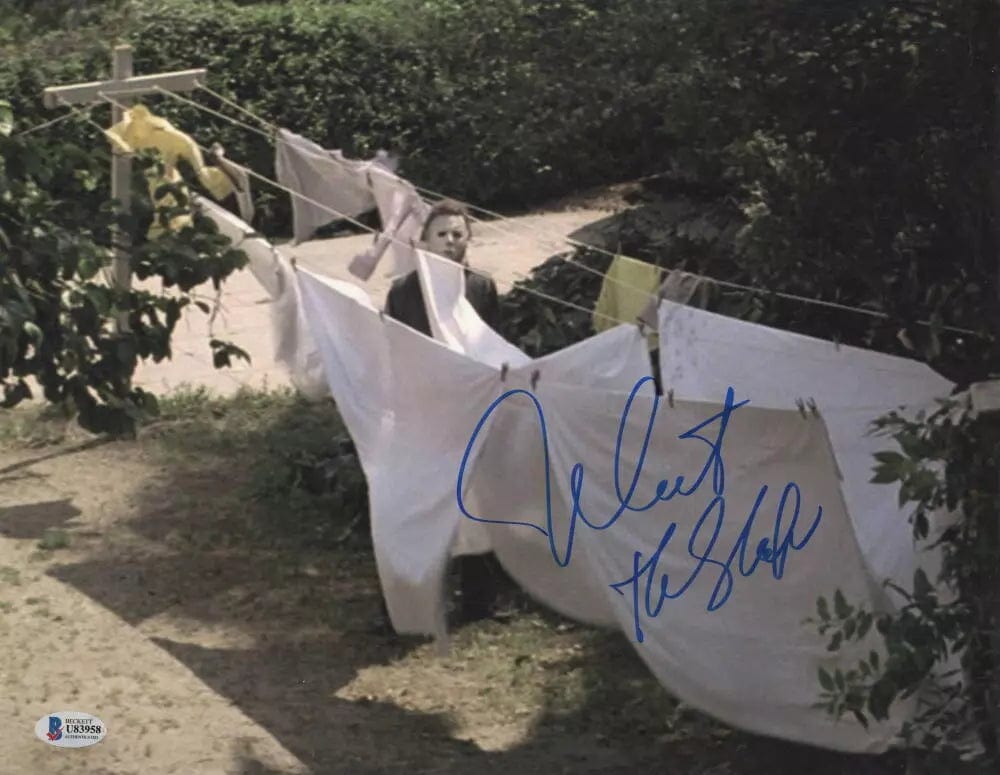 Nick Castle Signed 11x14 Photo from Halloween Beckett COA - Item #8