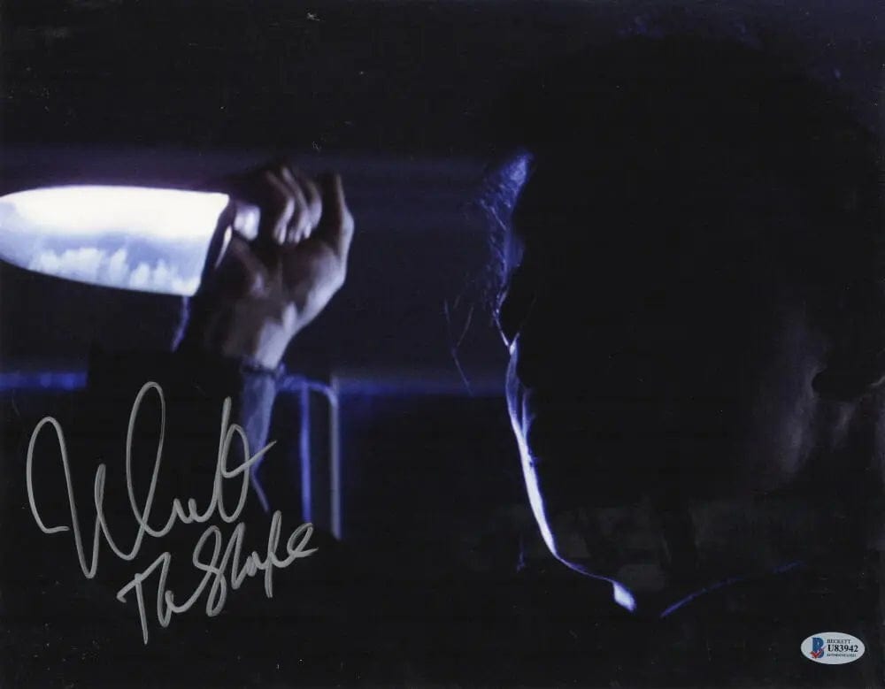 Nick Castle Signed 11x14 Photo from Halloween Beckett COA - Item #5