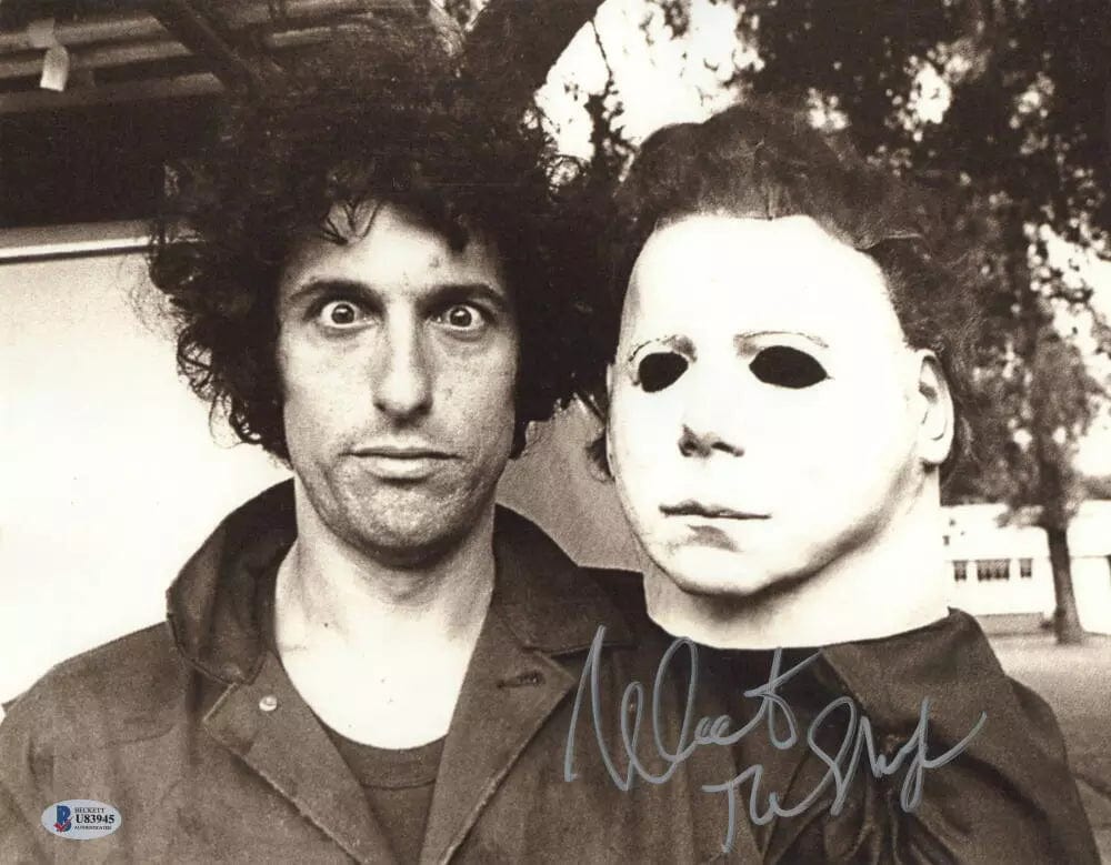 Nick Castle Signed 11x14 Photo from Halloween Beckett COA - Item #3