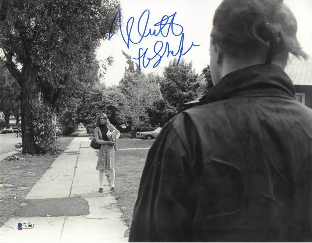 Nick Castle Signed 11x14 Photo from Halloween Beckett COA - Item #2