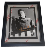 Nick Castle Signed 11x14 Photo from Halloween Beckett COA - Item #14