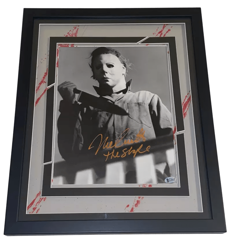 Nick Castle Signed 11x14 Photo from Halloween Beckett COA - Item #14
