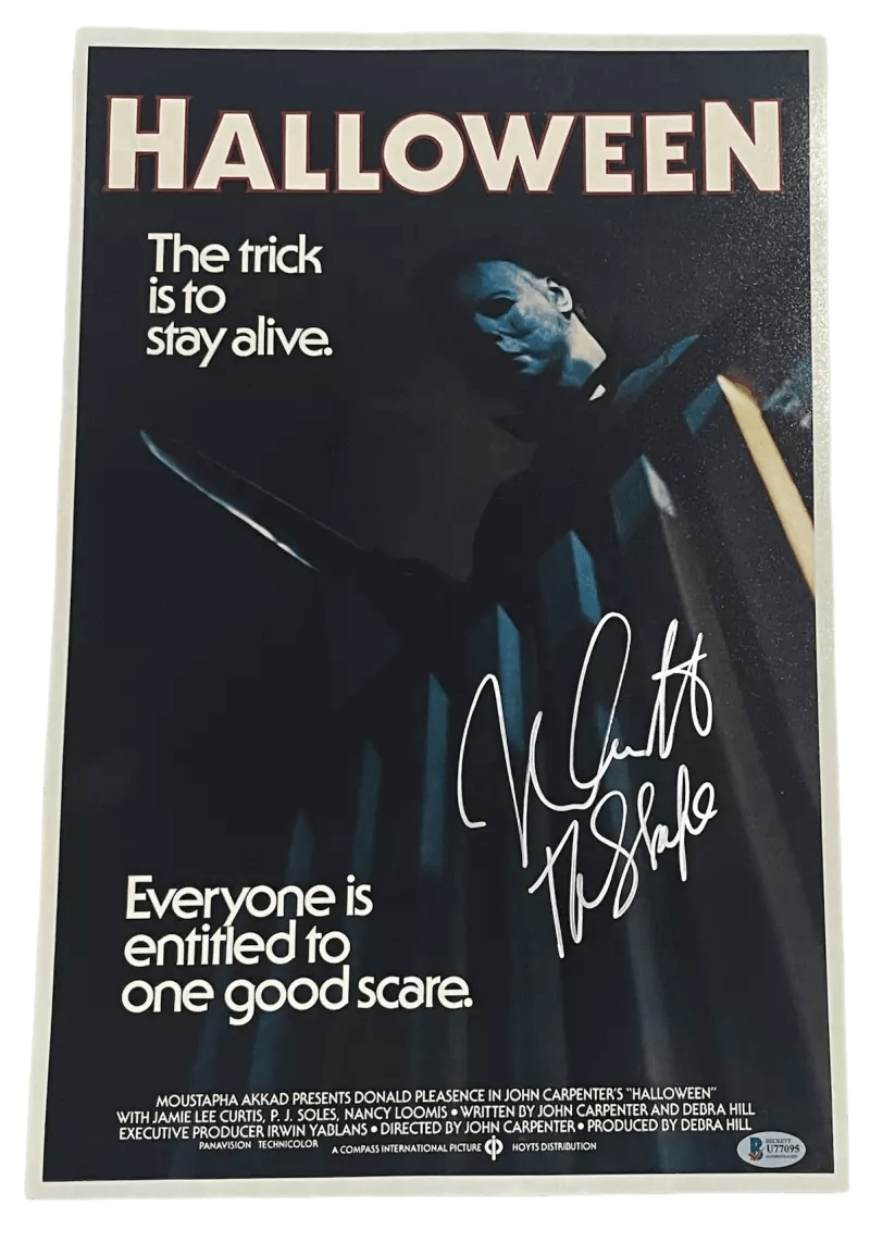 Nick Castle Signed 12x18 Photo from Halloween Beckett COA - Item #2