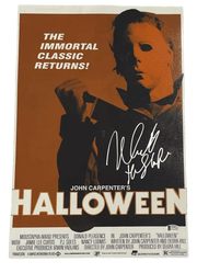 Nick Castle Signed 12x18 Photo from Halloween Beckett COA - Item #1