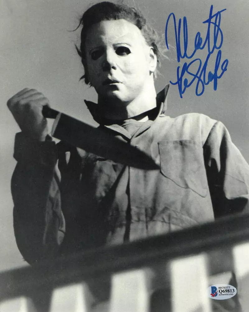 Nick Castle Signed 8x10 Photo from Halloween Beckett COA - Item #7