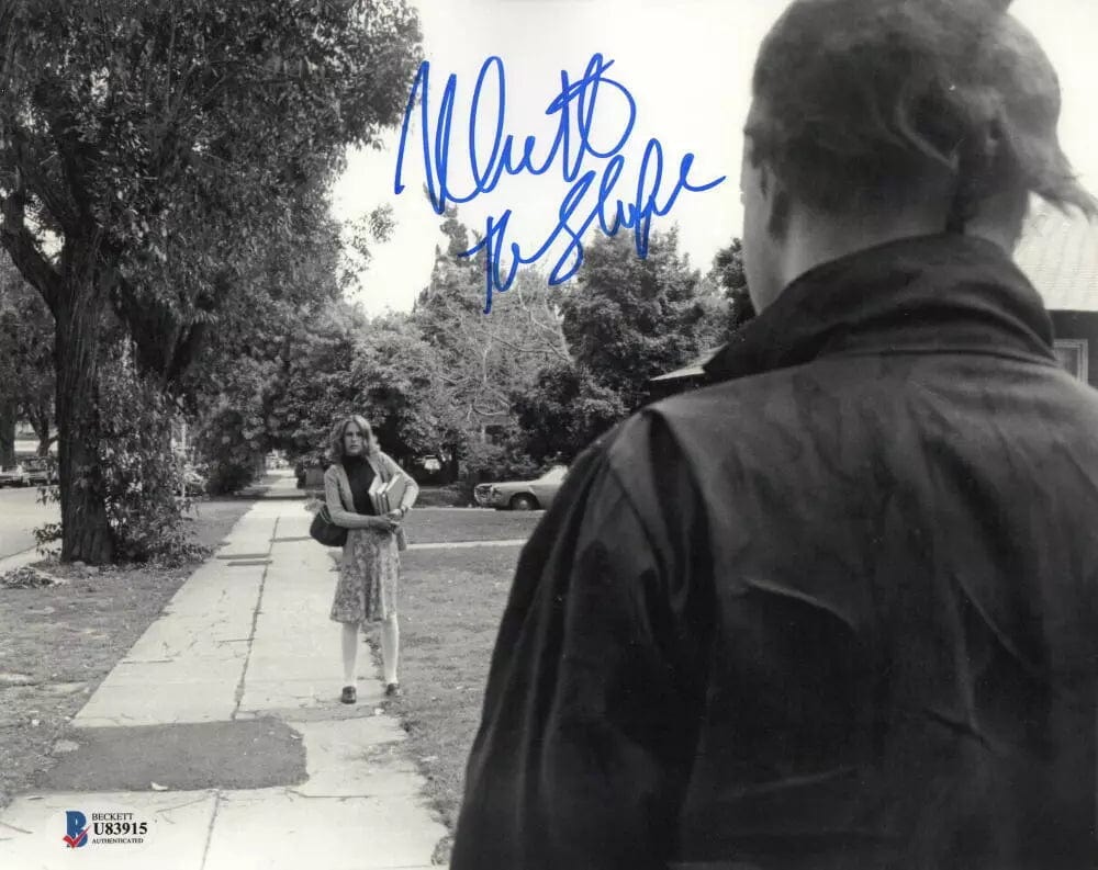 Nick Castle Signed 8x10 Photo from Halloween Beckett COA - Item #6