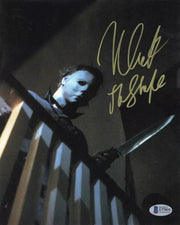 Nick Castle Signed 8x10 Photo from Halloween Beckett COA - Item #4