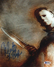 Nick Castle Signed 8x10 Photo from Halloween Beckett COA - Item #1