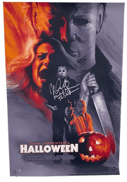 Nick Castle Signed Poster from Halloween Beckett COA - Item #3
