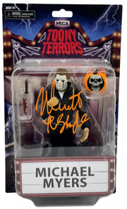 Nick Castle Signed Action Figure from Halloween Beckett COA