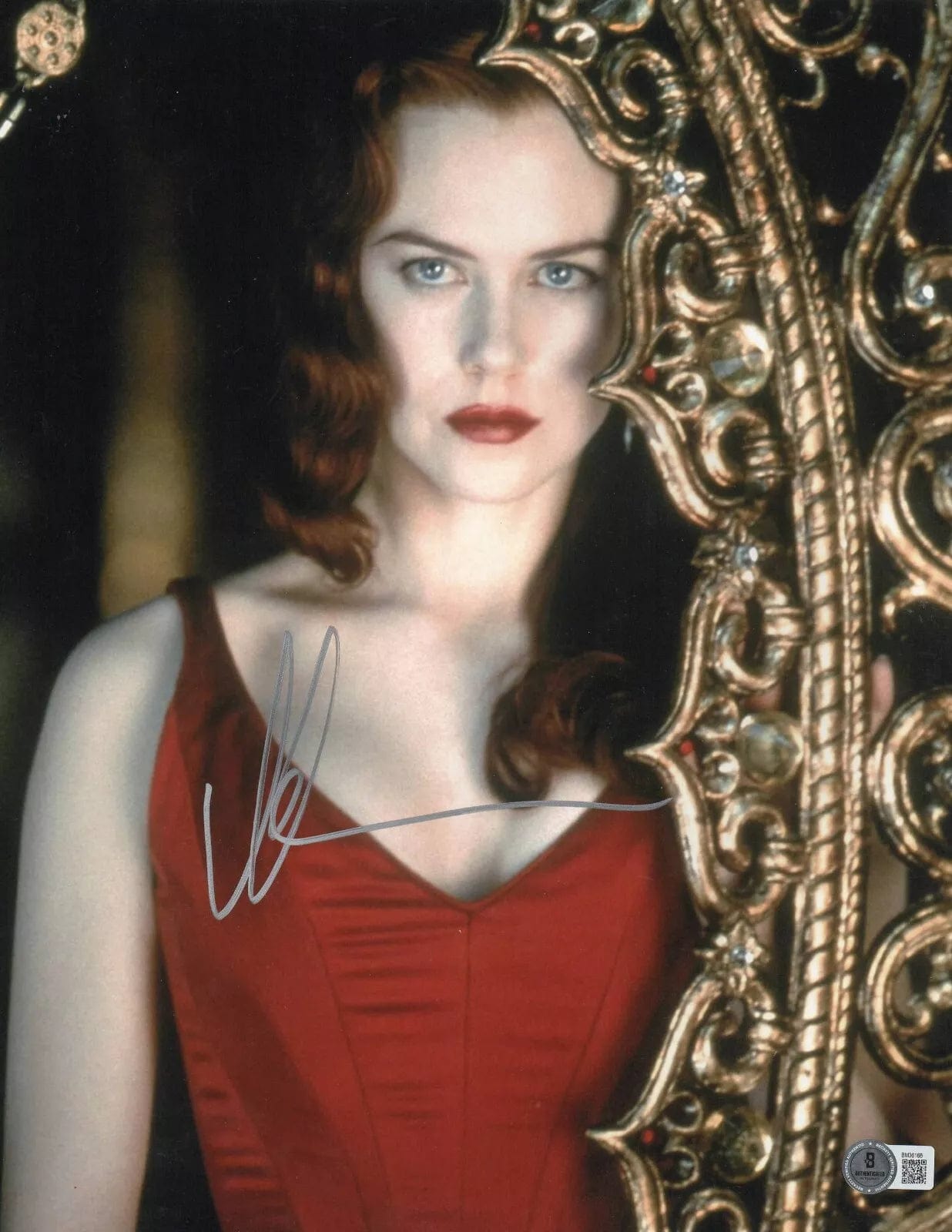Nicole Kidman Signed 11x14 Photo from Moulin Rouge Beckett COA