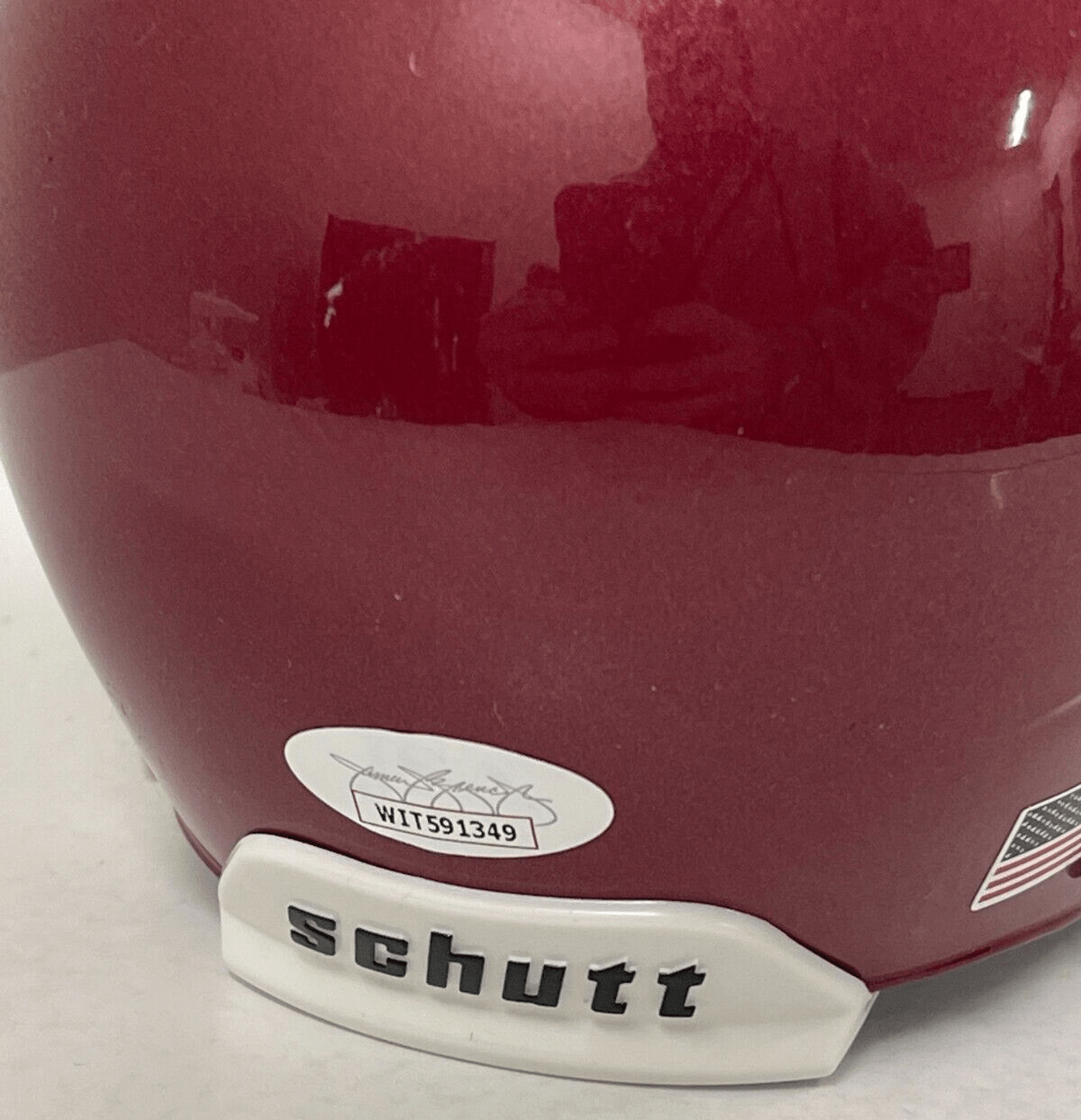 OJ Simpson Signed NFL Helmet Certified Authentic - Item #1 - Detail View