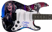 Ozzy Osbourne of Black Sabbath Authentic Autographed Custom Guitar #4