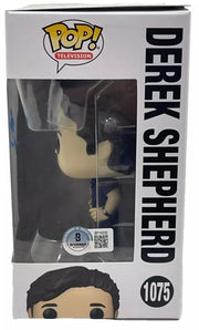 Patrick Dempsey Signed Funko from Grey's Anatomy Beckett COA - Detail View