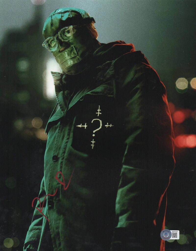 Paul Dano Signed 11x14 Photo from The Batman Beckett COA - Item #2