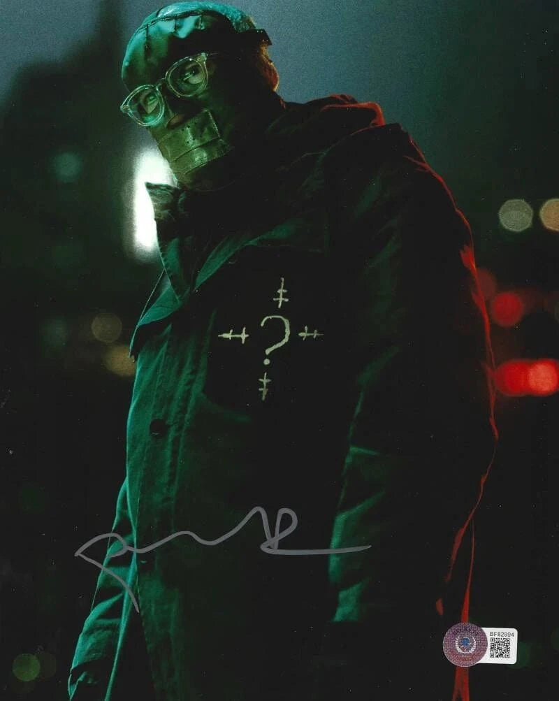 Paul Dano Signed 8x10 Photo from The Batman Beckett COA - Item #1